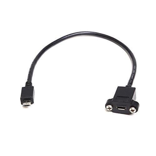 Panel Tipi USB Uzatma Kablosu - Micro B Erkek - Micro B Dişi