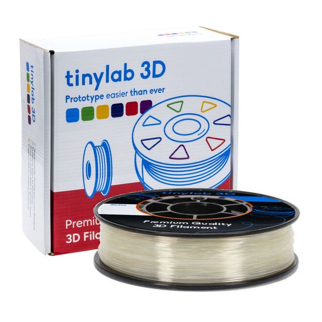 tinylab 3D 1.75 mm Şeffaf(Naturel) PLA Filament