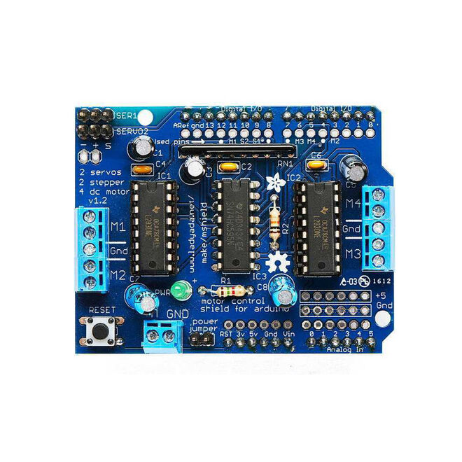 Arduino için Motor Sürücü Shield