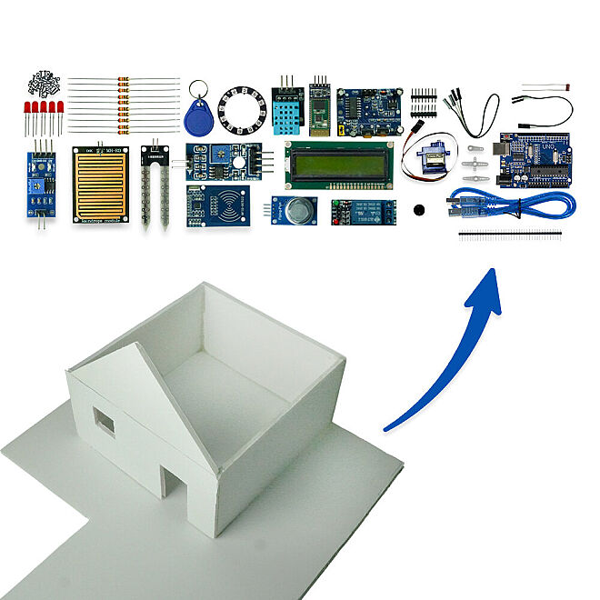 Arduino Tabanlı Akıllı Ev Kiti (E-Kitap Hediyeli)