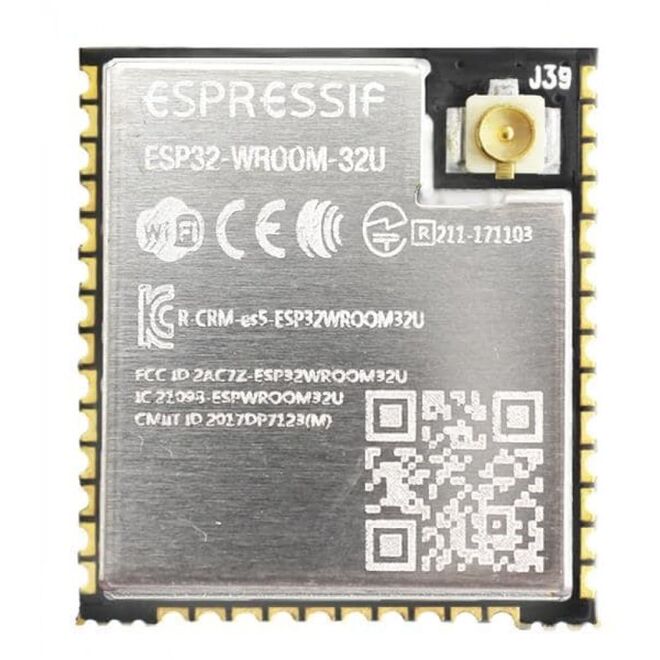 Espressif ESP32-WROOM-32U 4MB 32Mbit Flash Wi-Fi Bluetooth Modülü