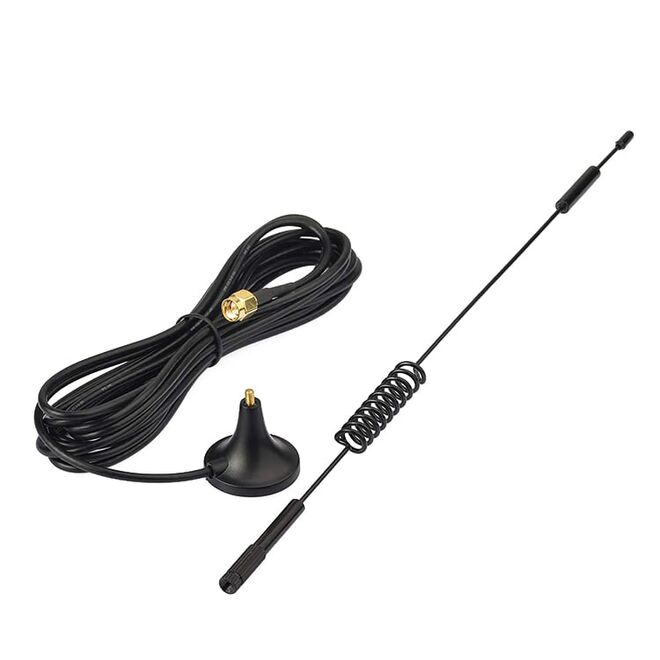 690-960/1710 -2700Mhz 5dBi SMA Anten - 3 Metre RG174 Kablo