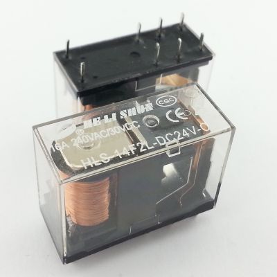 24 V 16 A Tek Kontak Röle - HLS-14F2L-DC24V-C
