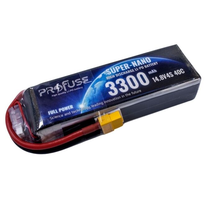 14.8 V 4S Lipo Batarya-Pil 3300 mAh 40C