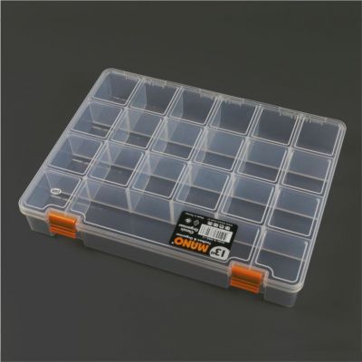 Mano Şeffaf Malzeme Kutusu 13 Inch Klasik Organizer Kutu - Ş-ORG-13