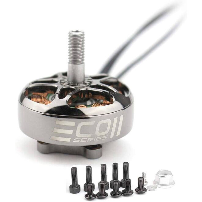 Emax ECO II 2807 6S 1300KV Fırçasız Motor (FPV Racing RC Drone için Kullanılabilir)