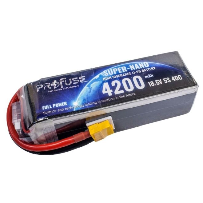 18.5 V 5S Lipo Batarya-Pil 4200 mAh 40C