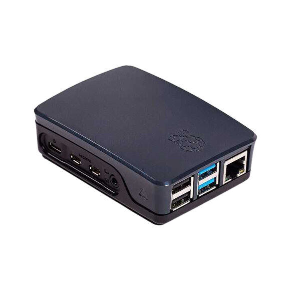 Raspberry Pi 4B Muhafaza Kutusu - Siyah (Klon)