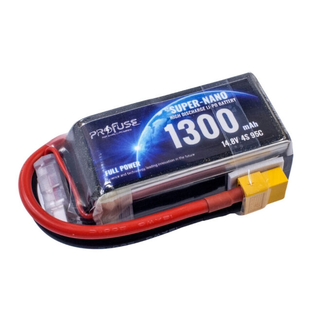 14.8 V 4S Lipo Pil-Batarya 1300 mAh 95C