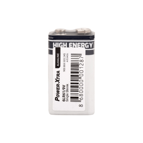 Power-Xtra 9V Alkalin Pil 6LR61