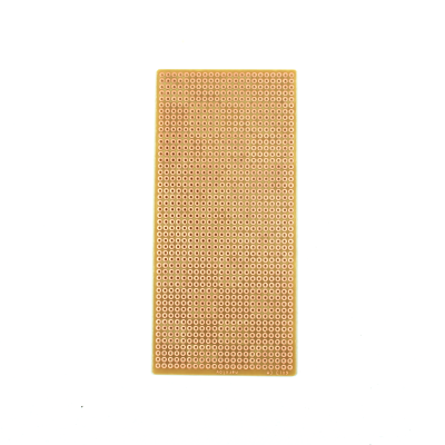 6x13 cm Delikli (Bakır) Pertinaks Tek Yüzlü