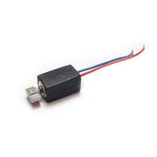 4.5 mm x 8 mm Mini Kablolu Titreşim Motoru - Silikon Kılıflı