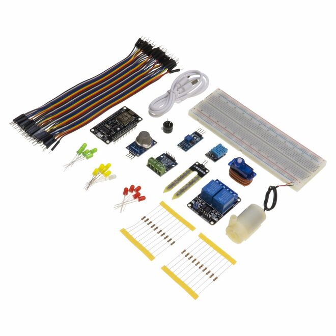NodeMCU IOT Proje Geliştirme Seti - Arduino IDE ile Programlanabilir (E-Kitap Hediyeli)