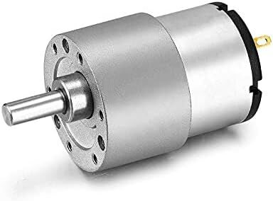 12V 37mm 66RPM Redüktörlü DC Motor