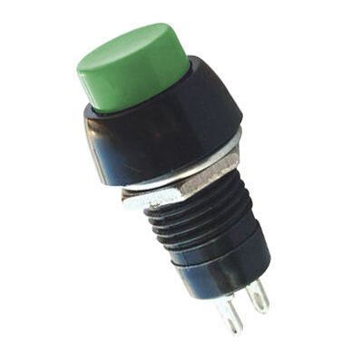 IC191 Plastik Kısa Buton - Yeşil