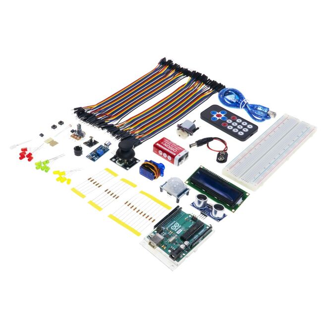 Orijinal Arduino® Süper Başlangıç Seti Rev3 (E-Kitaplı ve Videolu)