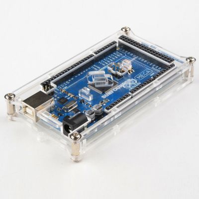Arduino için MEGA 2560 R3 Pleksi Kutu