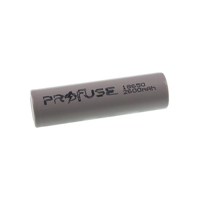 18650 3.7 V 2600mAh Li-ion Şarjlı Pil Kutup Başsız