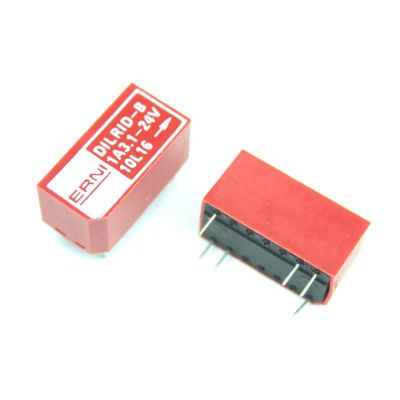 Erni 24 V 6 Pin Röle - DILRID-B 1A3.1-24V 10L16