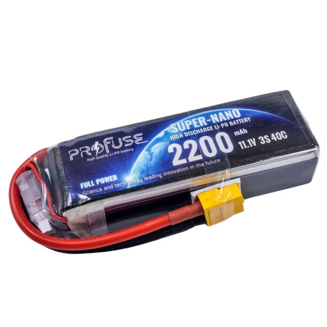 11.1 V 3S Lipo Batarya-Pil 2200 mAh 40C