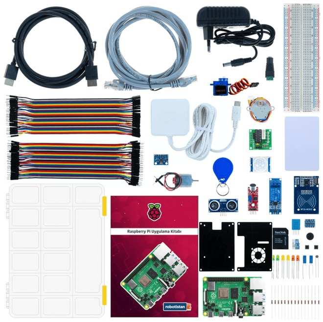 Raspberry Pi 4 4GB Proje Seti