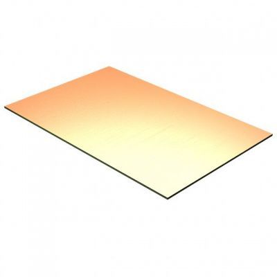 15x25 cm Bakır Plaket - FR2