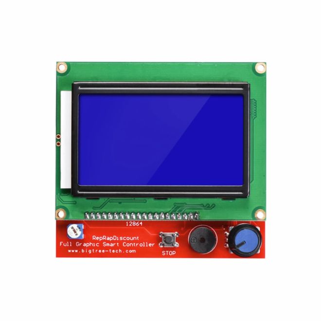 RepRap Ramps 1.4 Uyumlu 128x64 Grafik GLCD Ekran Kiti - Full Graphic Smart