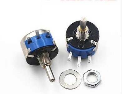 WX14-12L25 10k R Telli Metal Potansiyometre