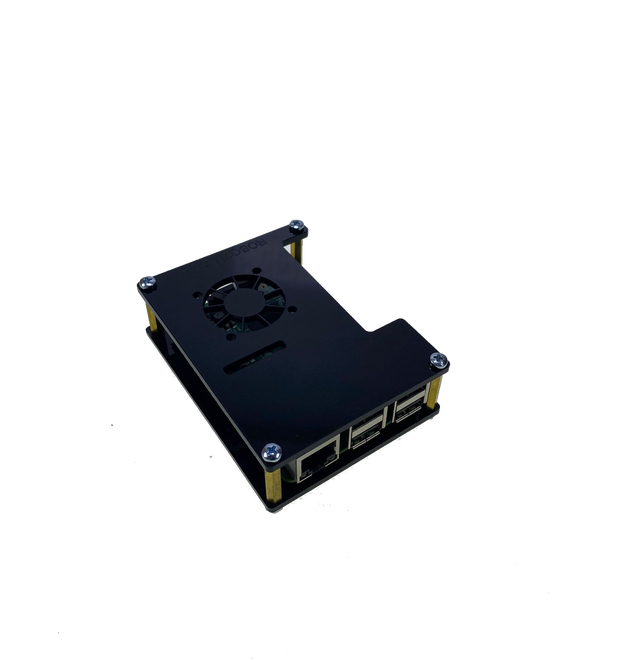 Raspberry Pi 3-4 Uyumlu Muhafaza Kutusu - Asi