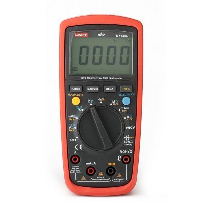 UNIT UT139C Isı Problu AC/DC TrueRMS Dijital Multimetre