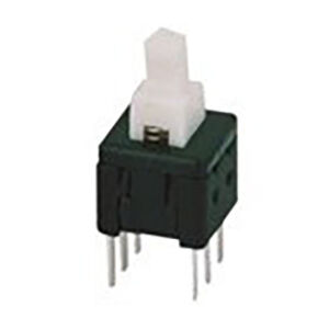 6 Pinli ON OFF Anahtar - Beyaz (6x6 mm)