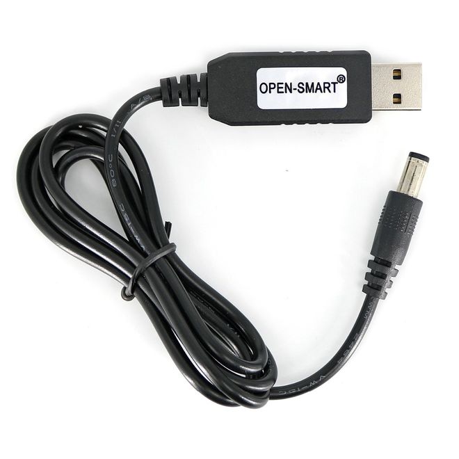 USB-Barrel Jack Voltaj Yükseltici (Giriş 5V, Çıkış 9V)