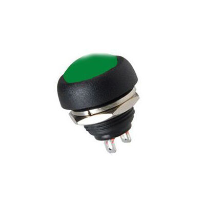 IC184 Plastik Renkli Mantar Tip Buton - Yeşil
