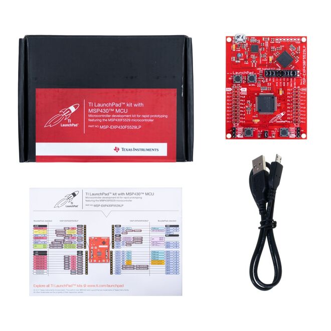 MSP-EXP430F5529 Geliştirme Kiti (MSP430F5529 Launch Pad)