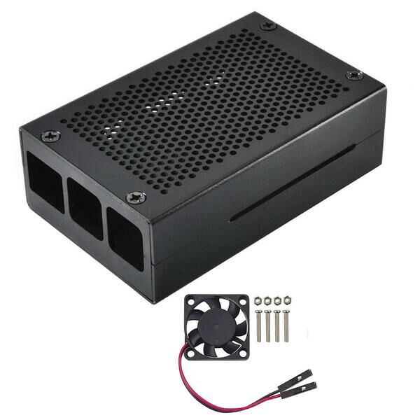 Raspberry Pi 4 Alüminyum Muhafaza Kutusu