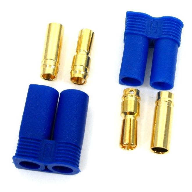 5mm EC5 Banana Batarya Konnektörü (Erkek-Dişi Set)
