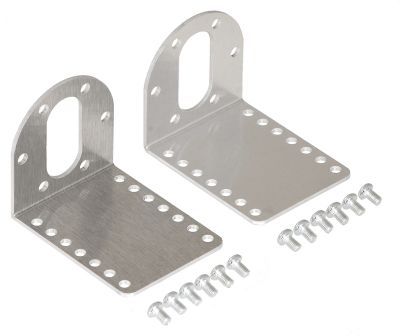 Aluminyum L tipi 37D Motor Tutucu (İkili) - PL-1084