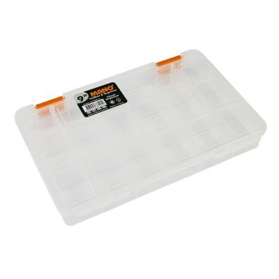 Mano Şeffaf Malzeme Kutusu 9 Inch Klasik Organizer Kutu- Ş-ORG-9