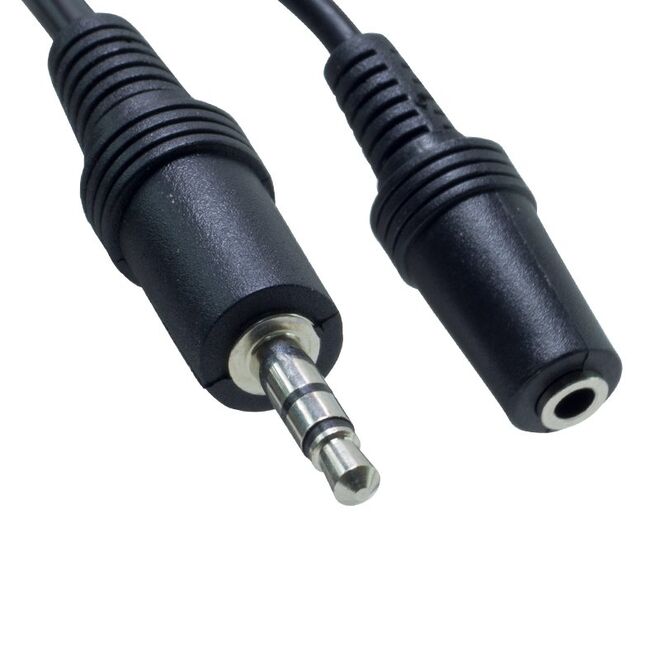 3.5 Mm Stereo Erkek-Dişi 1.5 Metre Kulaklık Uzatma Kablosu
