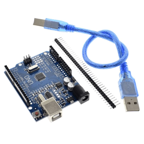 Placa UNO R3 SMD Compatível Arduino + Cabo USB