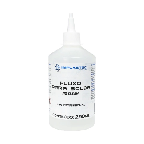 Fluxo de Solda No-Clean Implastec 250ml