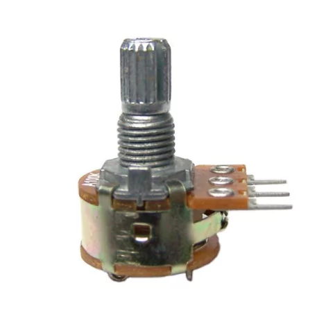 Potenciômetro Linear 200k 3T L16 16mm com Chave