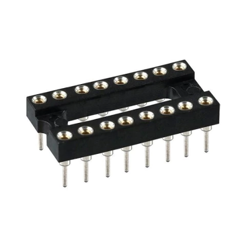 Soquete Torneado para CI 16 Pinos