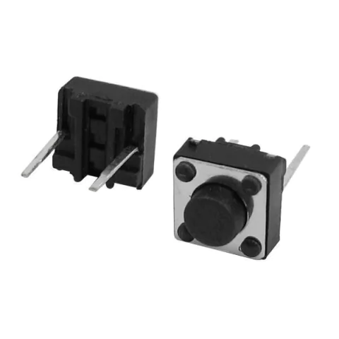 Chave Táctil 6x6x5mm 2 Terminais