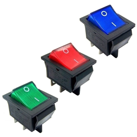 Chave Gangorra KCD4-201N L/D 4 Terminais