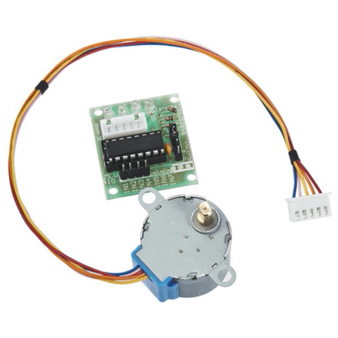 Motor de Passo 28BYJ-48 5V Com Driver ULN2003