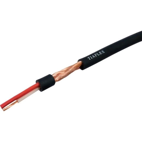 Cabo para Microfone Balanceado 2x0,20mm² Tiaflex (Metro)