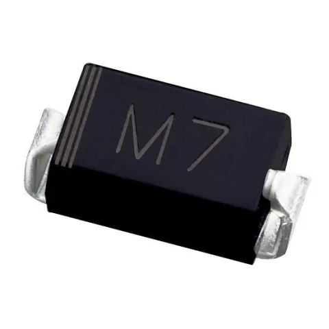 M7 – Diodo Retificador 1A 1000V DO-214AC (10 Unid.)