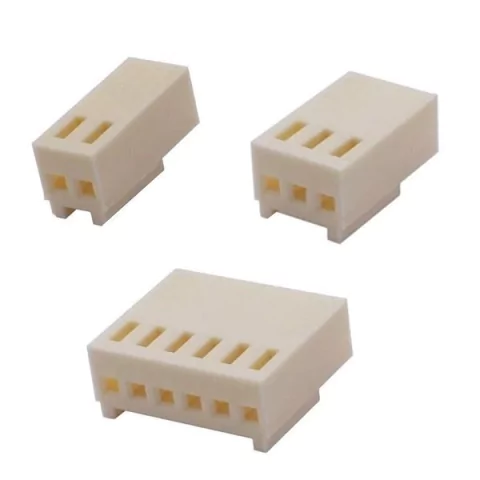 Conector KK Fêmea Passo 2.54mm (Alojamento)