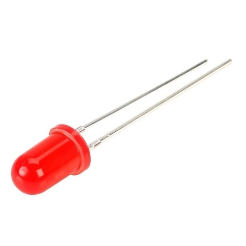 LED Difuso 5mm Vermelho